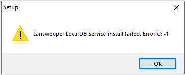 lansweeper-localdb-service-install-failed-errorid-11.png