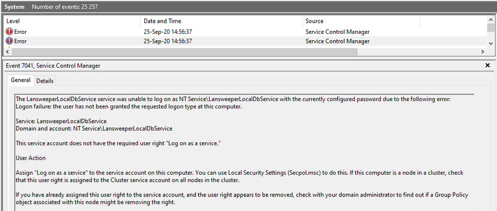 lansweeper-localdb-service-install-failed-errorid-15.png