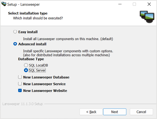 Lansweeper install 2.png Lansweeper install 2.png