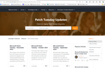 screenshot of Patch Tuesday board